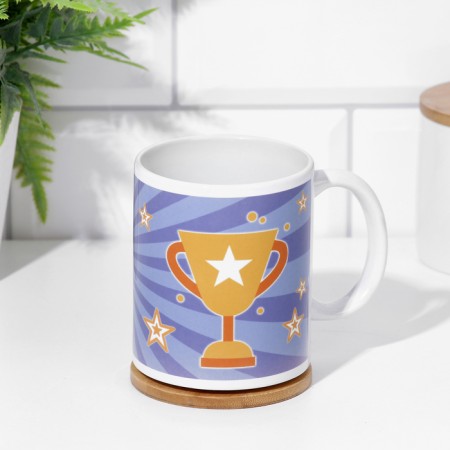 Sublimation mug "You are the best dad", with application-2