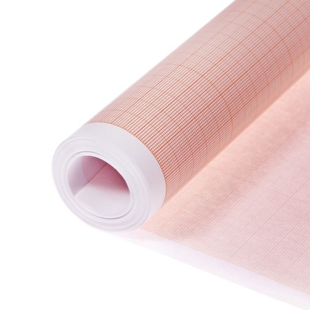Large-scale-coordinate paper, 640mm, 10m, calligrata, orange mesh, in PP film-2