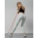 Femic fitness legins, size 48-52, white color