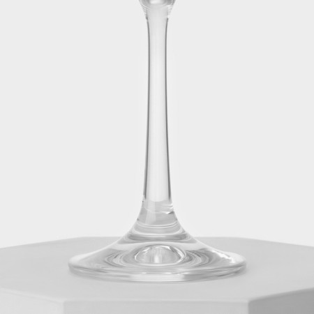 A set of glass glasses for champagne "Plin", 100 ml, 4 pcs-2