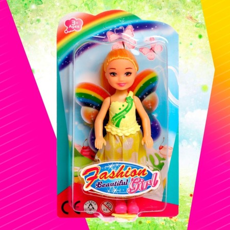 Fairy -tale doll "Butterfly" with accessories, mix-6