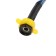 Flexible watering for water zein English, nylon, 1/2 ", tuzer nut, 60 cm, with a key, black