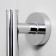 Shower set of Wasserkraft A142, watering can 1 mode, stand, hose, chrome