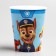 Paper glass "Happy Birthday!", 250 ml, puppy patrol