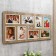 Photo frame of HDF "Love" in 8 photos 10x15 cm (plastic screen)