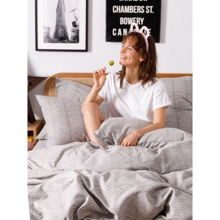Bed linen 1.5 joint venture, size 150x214 cm, 143x215 cm, 70x70 cm - 2 pcs-6
