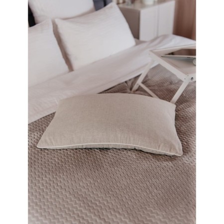 Decorative pillow from buckwheat, size 40x40 cm