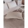 Decorative pillow from buckwheat, size 40x40 cm