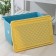 Container for storing toys on wheels 57 liters "Follow Me", color Blue bell