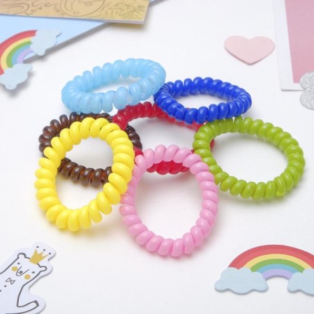 Hair gum "Spring" 5 cm, mix-1
