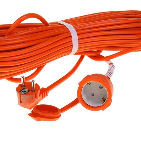 The extension cord USh-16, 30 m, with grounding, PVS 3x1.5, IP54, outlet with a lat. lid-1