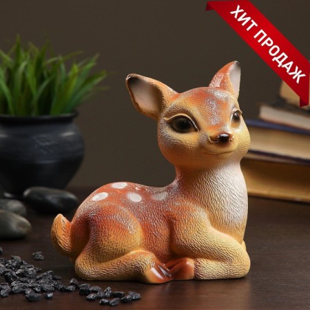 The piggy bank "deer" color 16x11x17cm-1