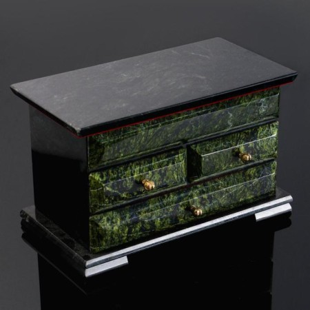 Camp "Komod", 23x12.5x15 cm, natural stone, coil