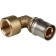 STOUT SFP-0010-001220, 1/2 "x 20 mm, internal thread, transition, brass