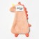 Lovelife hand towel "Dino", col. Pink, 40x19 cm, 100% PE, microfiber 280 g/m2