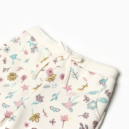 Costume: sweatshirt and pants crumb I Flower, height 80-86 cm, beige-5