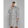 Coat insulated winter female, size 54, color light gray