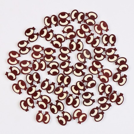 Eyes, set of 50 pcs., Size 1 pc. - 1.6 × 1.5 cm-1