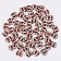 Eyes, set of 50 pcs., Size 1 pc. - 1.6 × 1.5 cm