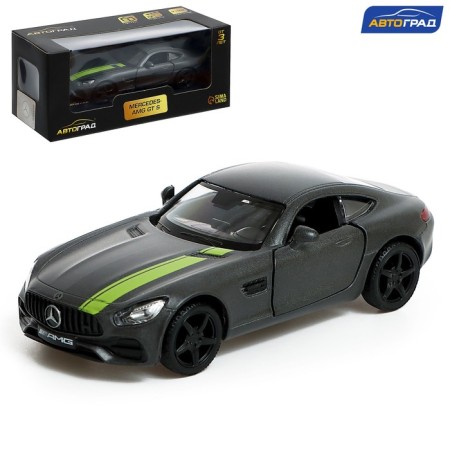 Metallic machine Mercedes-amg gt s, 1:32, inertia, matte gray gray color
