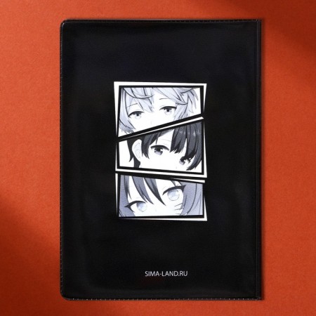 Cover for the passport "Comic", anime, PVC-4