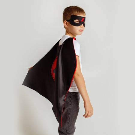 Carnival set "Mysterious Avenger": Cloak and Mask-4