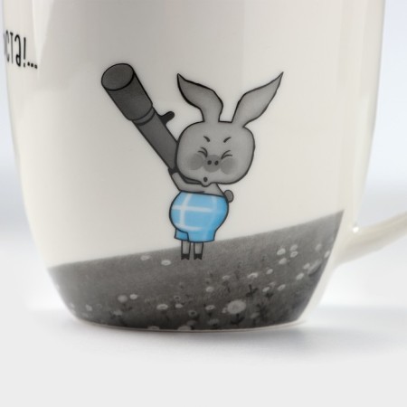 Porcelain mug "Winnie the Pooh", 420 ml-2
