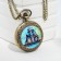 Pocket clock "Ship", quartz, d dial-4 cm, 5.5 x 4.5 cm