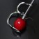 Remote of the bones of the share "amateur", 12.5 cm, silver color