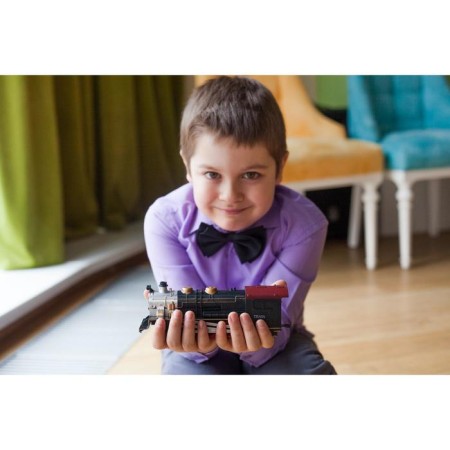 The Rail Road "Sowing Train", 320 cm length, light and sound effects, works from batteries-12