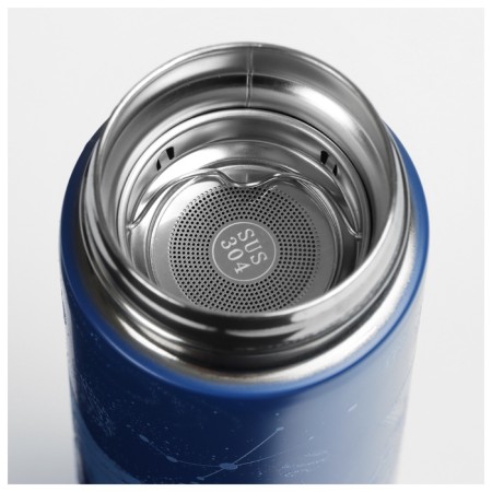 Thermos with a thermometer Roscosmos x Onlytop, 500 ml, blue color-6