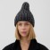 Women's hat minku with gateway, size 54-56, black color
