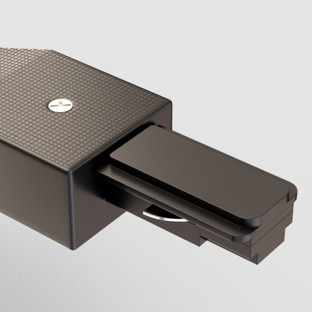 Connector Warden hinge for the Technical tra001cs-11b, 19x2x3.5 cm, black color, black-1