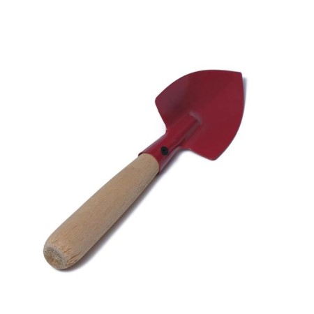Supplosive scoop, length 30 cm, width 7 cm, wooden handle-2