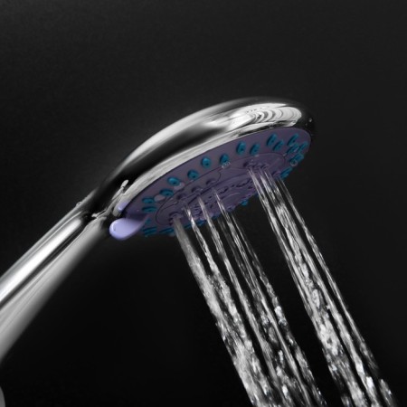 Shower Lake Zein Z403, plastic, 4 modes, color chromium-10
