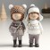 Polystone souvenir "Baby/Baby in a winter sweater and hat" MIX 8.5x8x19 cm