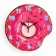Watch wall "Donut", discrete move, d-23.5 cm