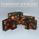 Laminated horizontal "Miracle" package, l 40 x 31 x 11.5 cm, new year