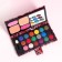 A set of decorative cosmetics: shadows 18 colors, blush 2 colors, powder, bronzer, mirror, mix