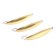 Vertical spin "ogan" perch, size 35 mm, 3.5 g, brass color