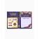 Set "February 23", paper block 30 l, blue paste pen 1.0 mm and 5 pcs of stickers
