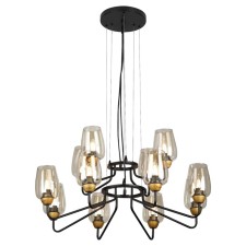 RIVOLI GERA 4065-212, 12KHE27, 40W chandelier