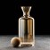 Set for drinks from Eco glass, 7 items: Capherine 1 L, 10 × 24.5, 6 glasses 250 ml, Golden color
