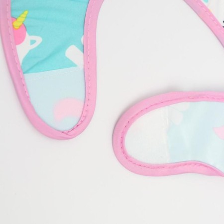 Bibslate for feeding "unicorn" waterproof on Velcro, with a pocket-2