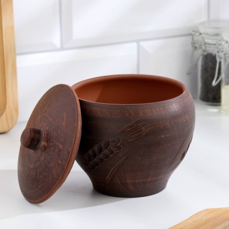A pot for the hot "Kolos", 0.55 l., 10x12x12 cm-2