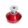 Cappio-skn cap "Diamond", red, glass, d = 30 mm, 8 pcs.