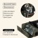 Maclay gas stove for camping, with an adapter