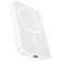 External battery Hoco J109, 5000 mAh, 1 Type-C, 2 A, display, PD, wireless charging, white