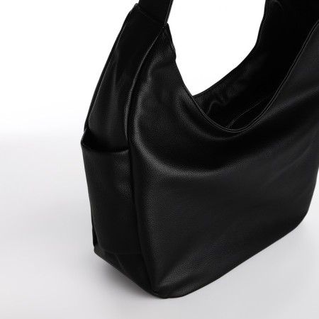 Female bag Textura, bag, large size, black color-3