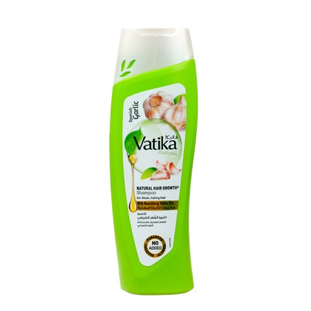 Hair shampoo Dabur Vatika Garlic for brittle and dropping hair, 200 ml